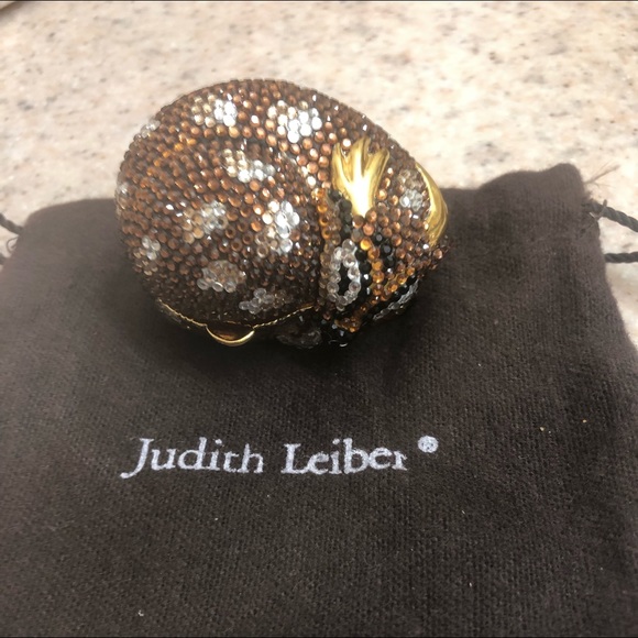 Judith Leiber Accessories - Vintage Judith Leiber Swarovski Crystal Pillbox